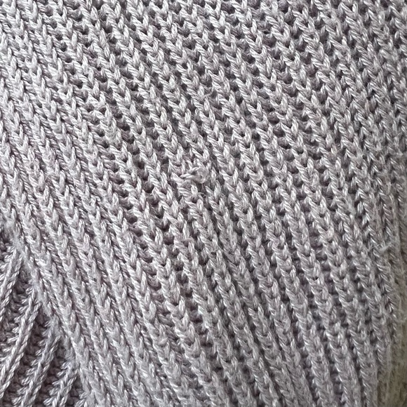 Cotton On Purple Cropped Crew Neck Pullover Sweater size Medium - Picture 8 of 8